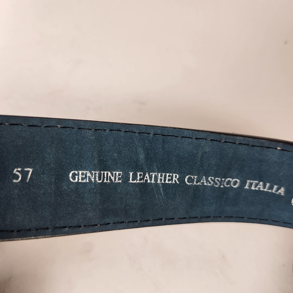 MARVEL Men's Belt Large Black Skull Vera Pelle Leather 36 - 38 Inch Grunge Goth - Picture 5 of 8